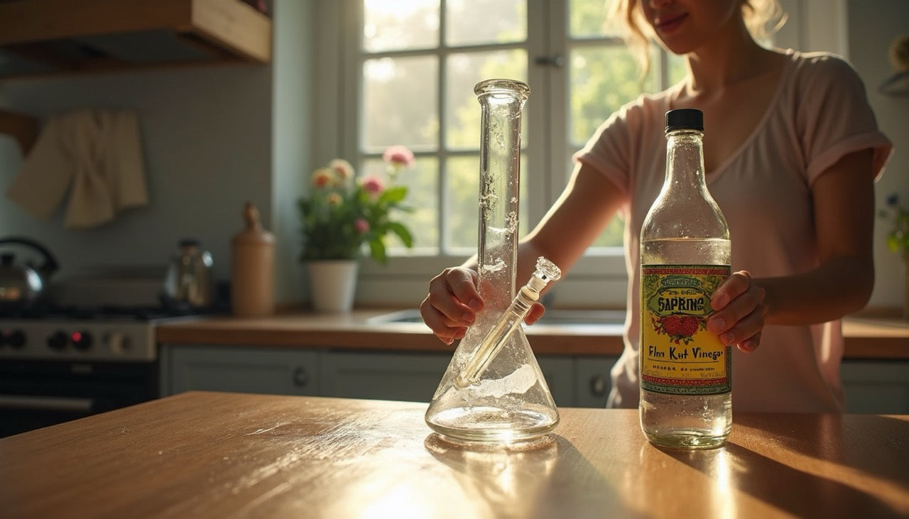 Can You Clean a Glass Bong with Vinegar: Effective Method Explained