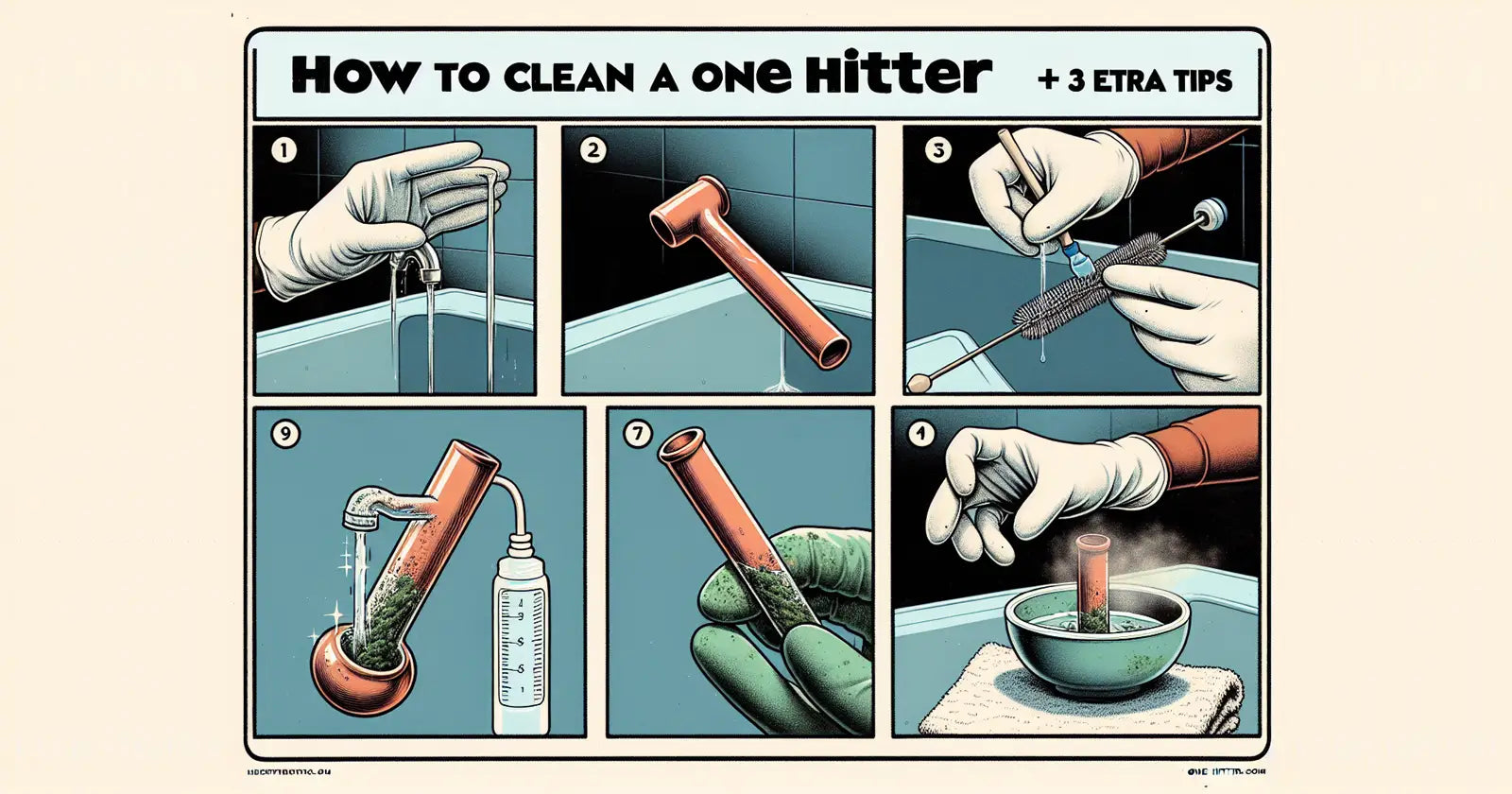 How to clean a one hitter