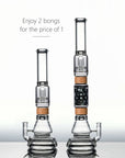 2 bongs in 1 16” Voyager and 20” Voager Swiss 