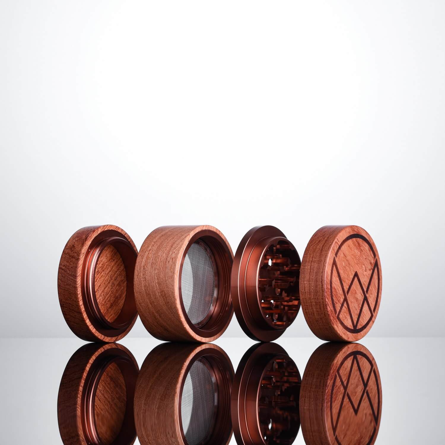 Rosewood Grinder | VITAE Glass