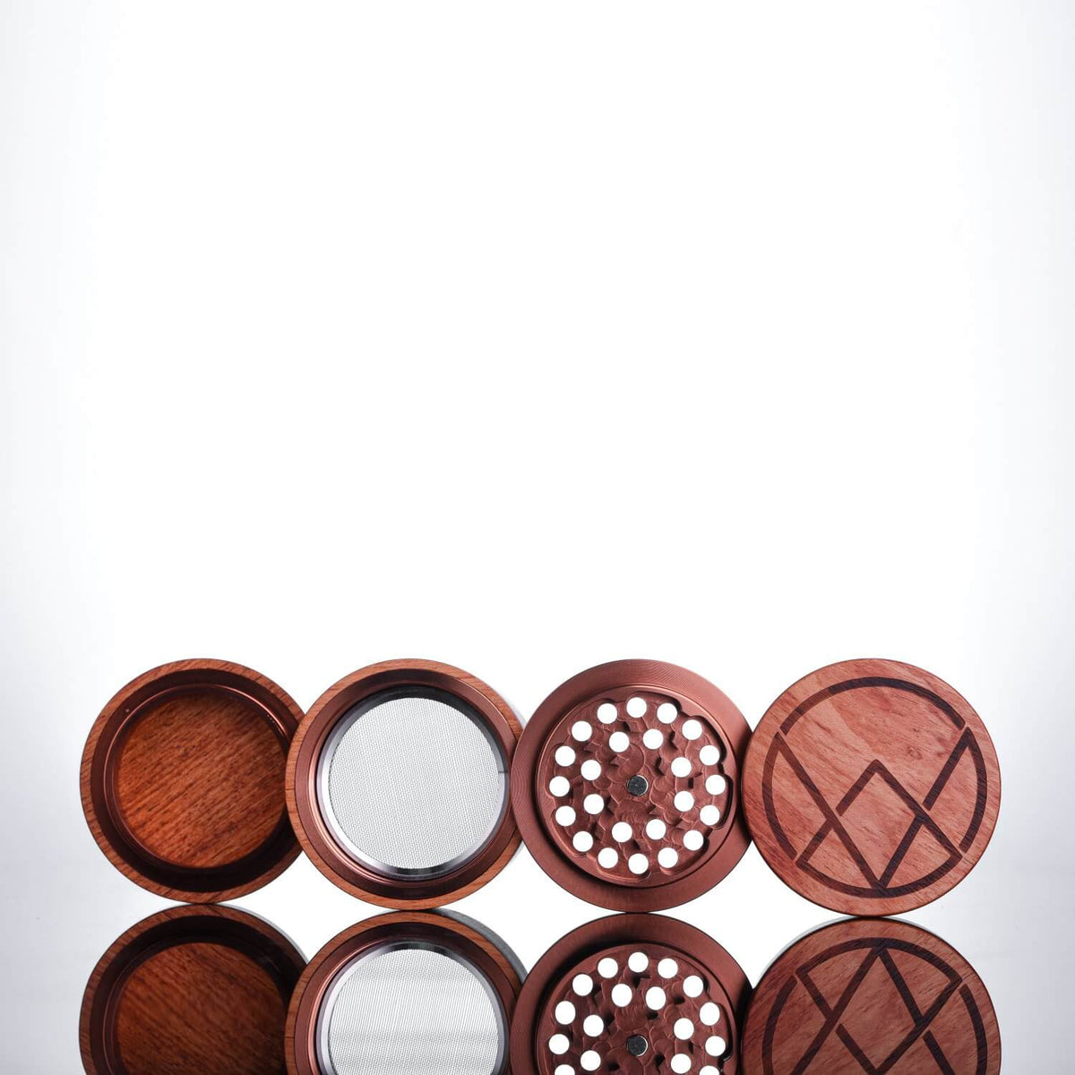 4 Piece Rosewood Weed Grinder