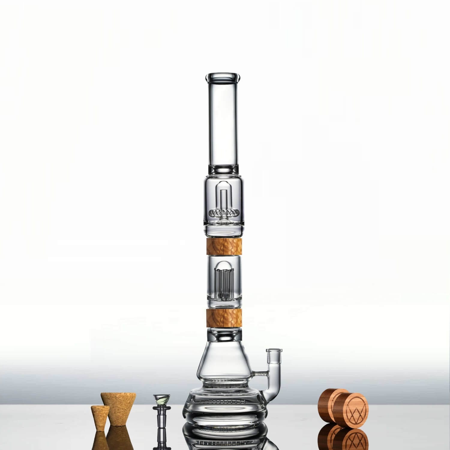 20&quot; Voyager + mini perc bong | VITAE Glass