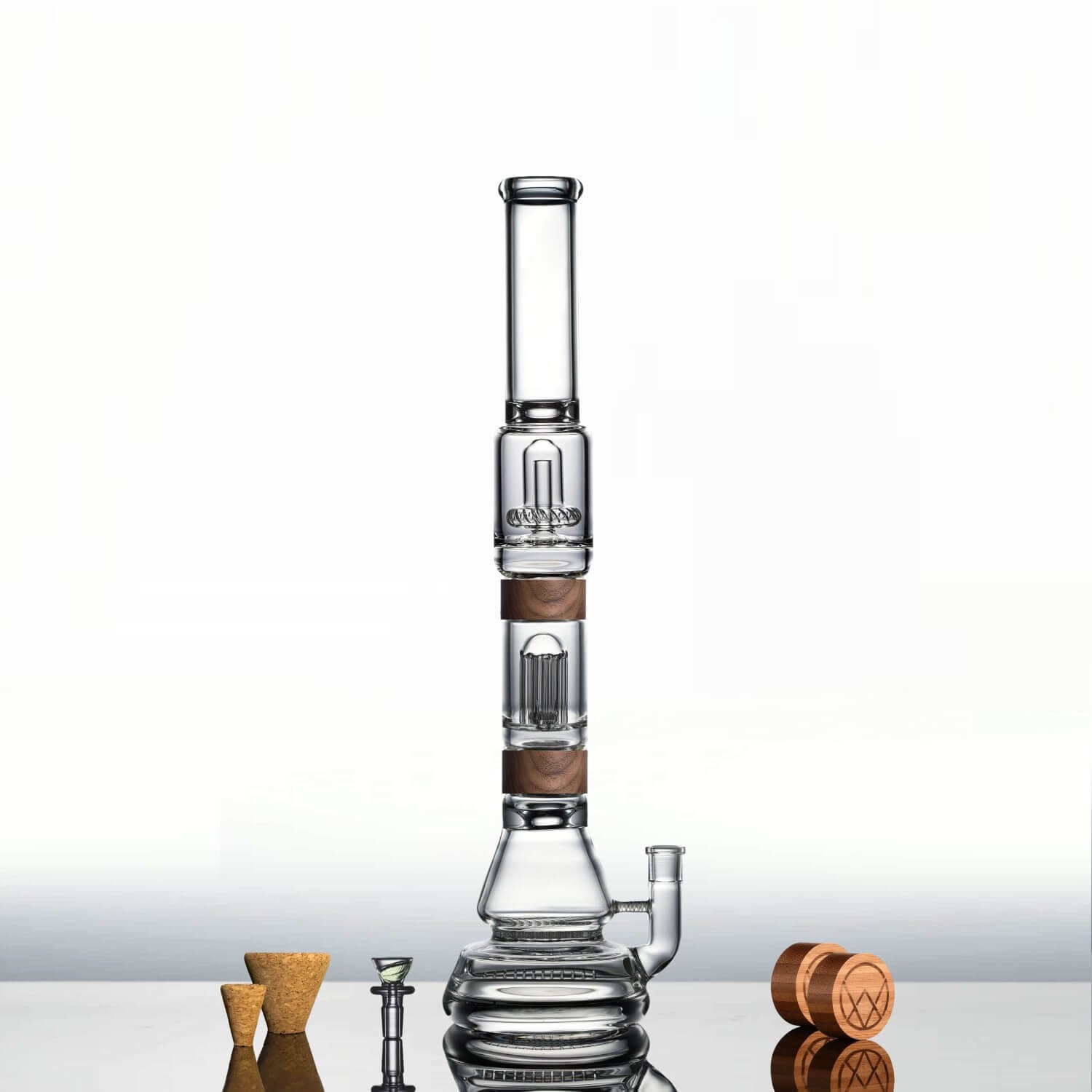 20&quot; Voyager + mini perc bong | VITAE Glass