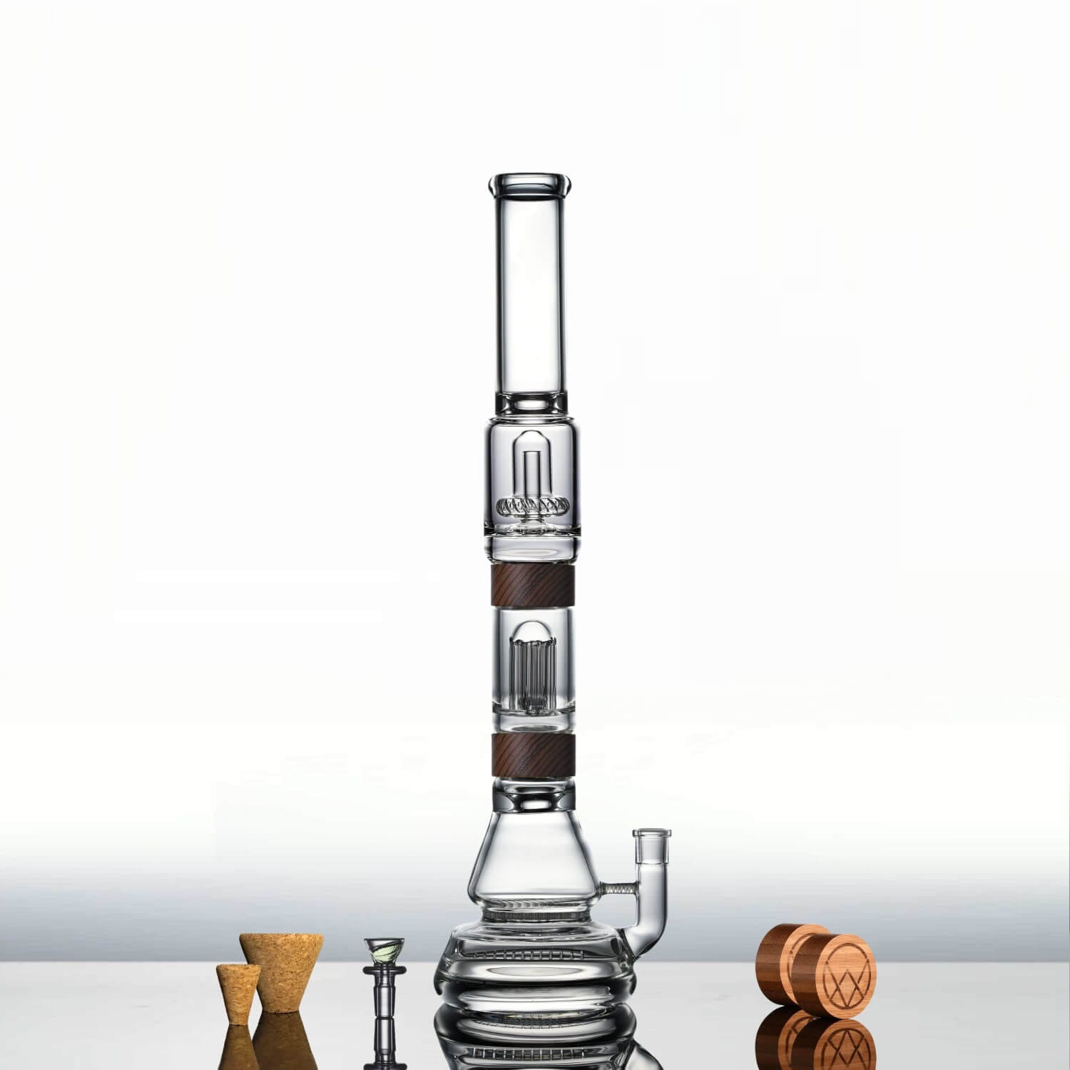 20&quot; Voyager + mini perc bong | VITAE Glass