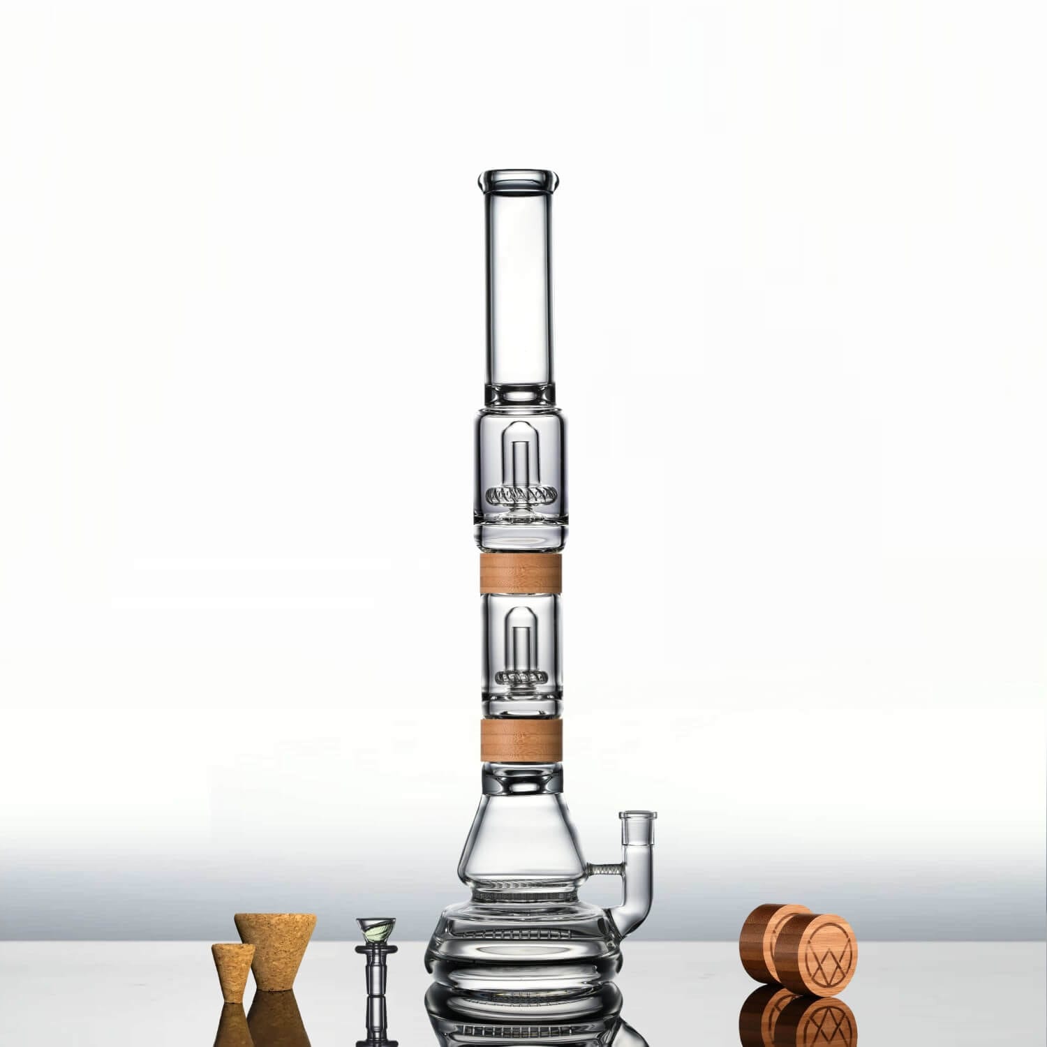 20&quot; Voyager + mini perc bong | VITAE Glass