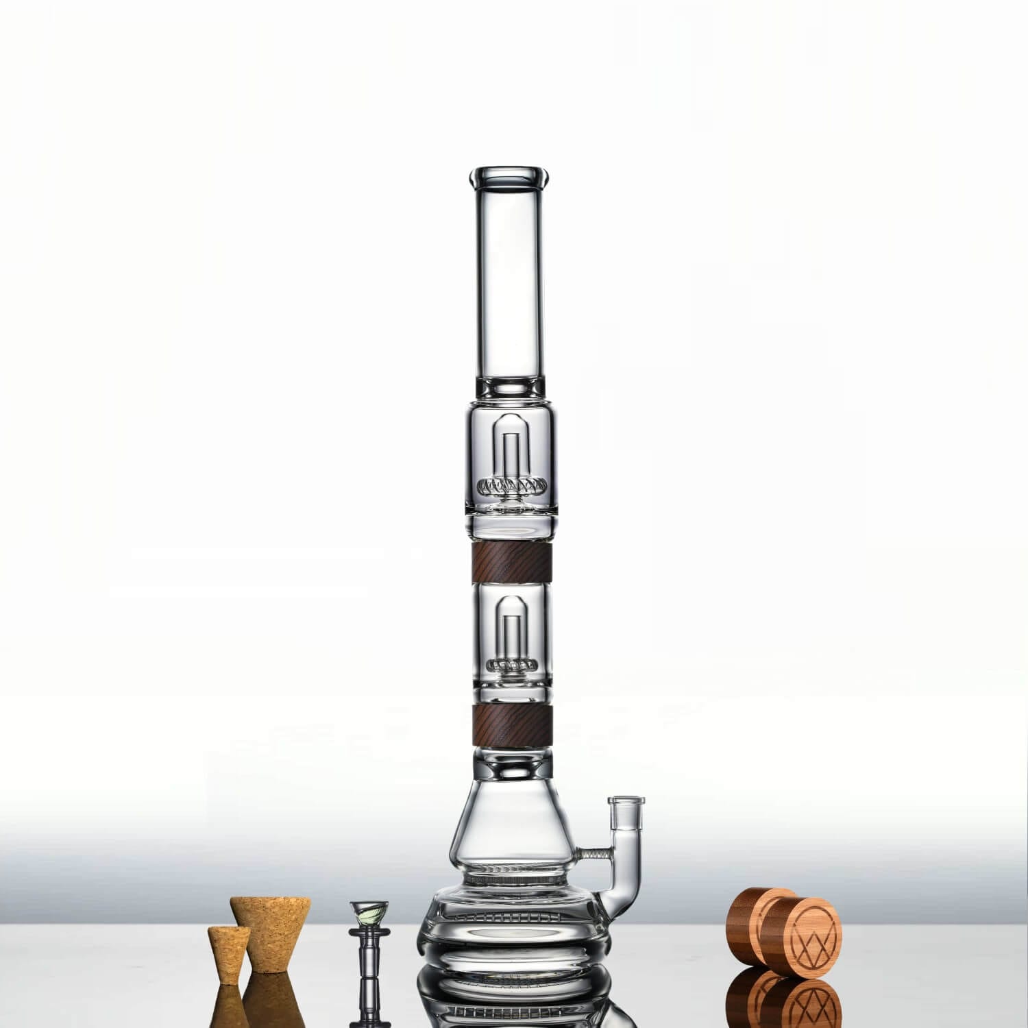 20&quot; Voyager + mini perc bong | VITAE Glass