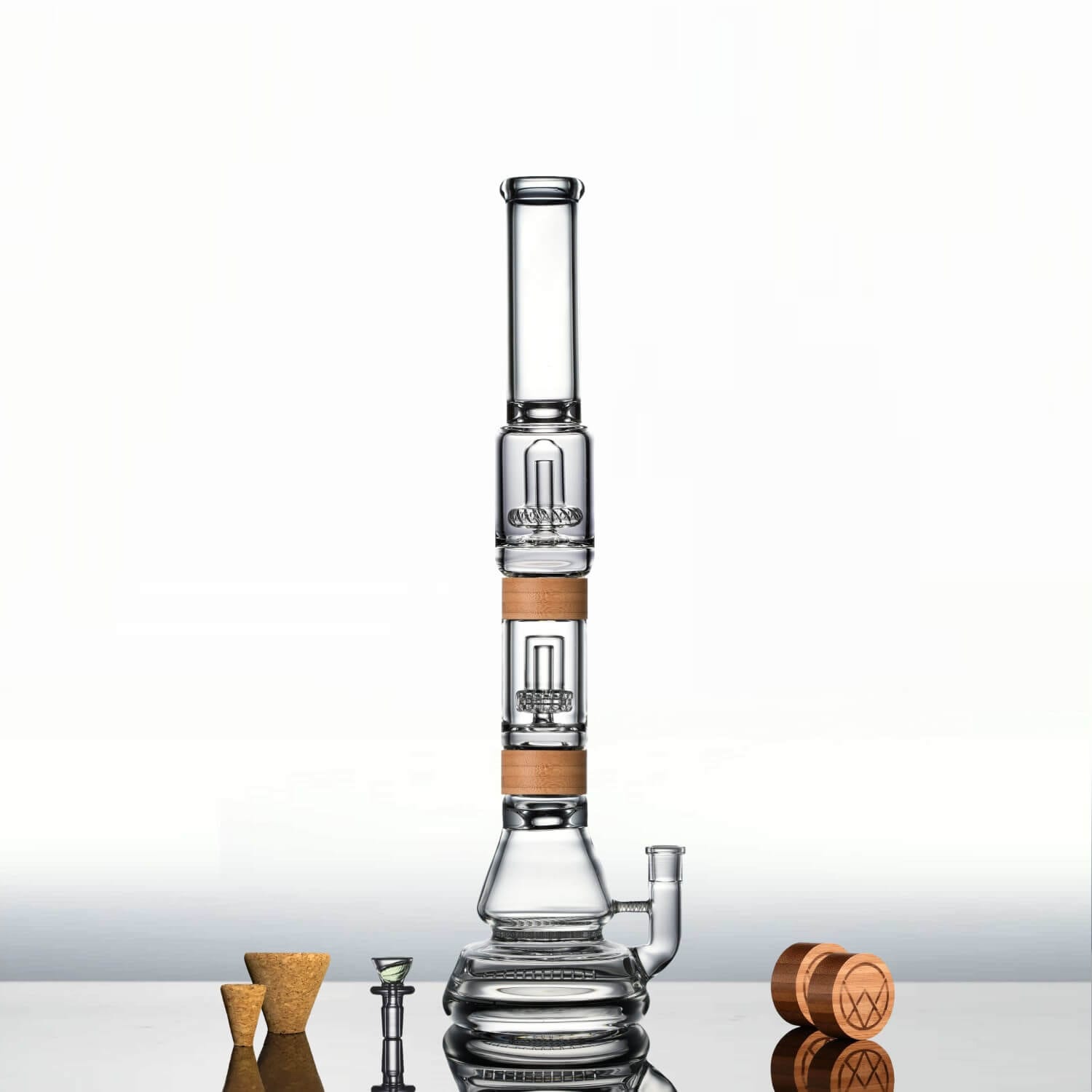 20&quot; Voyager + mini perc bong | VITAE Glass